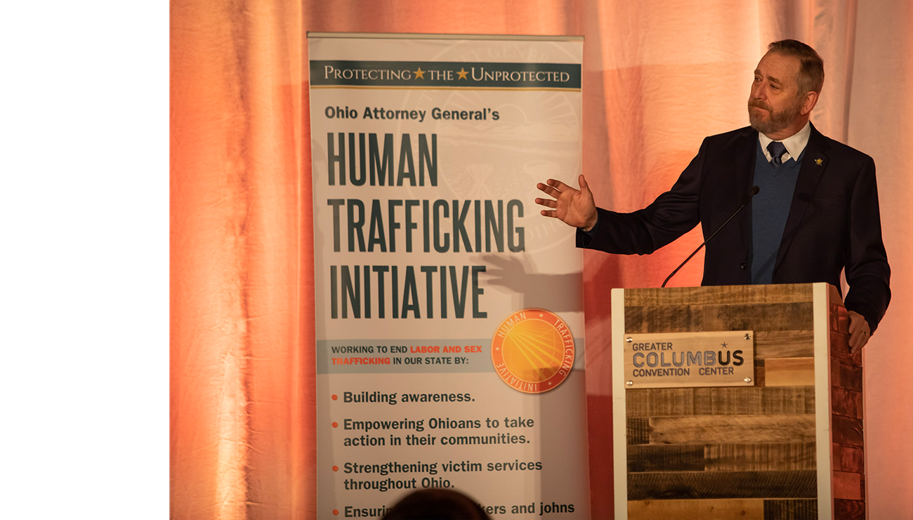 AG Yost Speaking at the 2022 Human Trafficking Summit