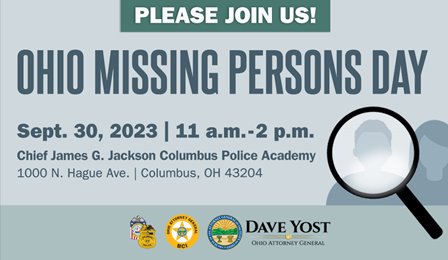 Ohio Missing Persons Day