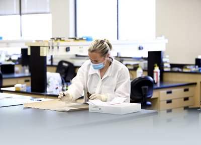 Forensic scientist Nicole Hall is part of BCI’s Laboratory Division, which recently added mitochondrial DNA testing.