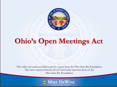 Open Meetings Act Overview