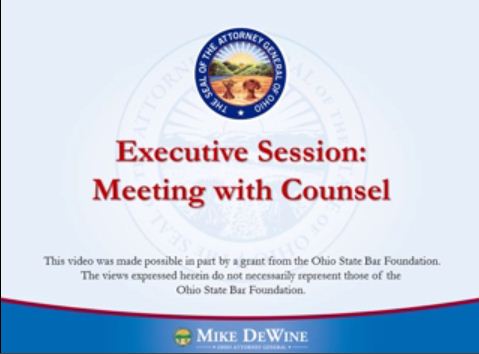 Executive Sessions to Consult With Legal Counsel