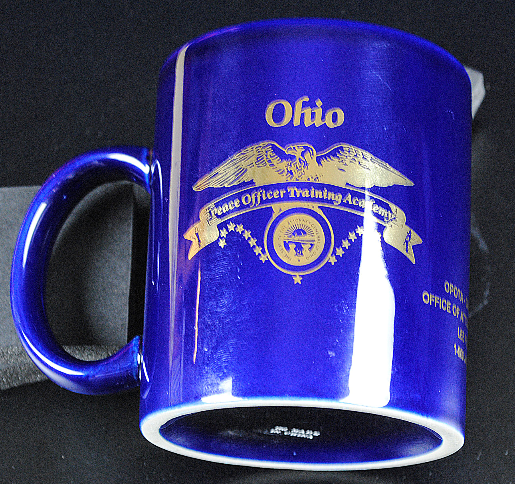 Attorney General Lee Fisher’s Ohio Peace Officer Training Academy Mug  