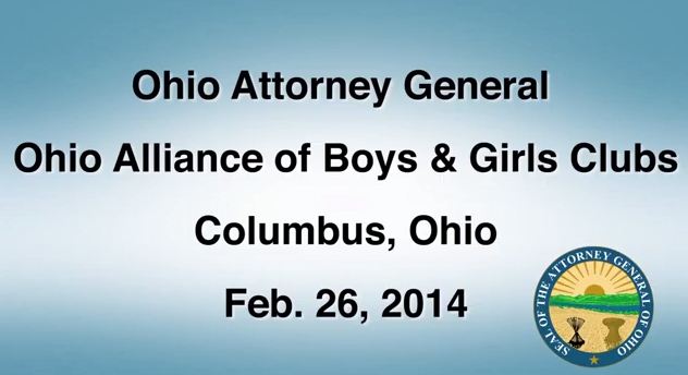 Attorney General DeWine Speaks at Ohio Statehouse on Boys & Girls Clubs