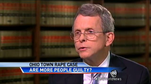 Attorney General DeWine Discusses Steubenville Rape Case on 'World News Tonight'